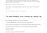 craft SEO blog posts, linkedin articles, email sequences